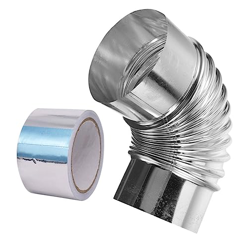 DIYEAH 1Satz Kaminverlängerung für Holzöfen mit Bogen und Aluminiumfolie Robustes Zubehör zur Effektiven Rauchabführung Beim Camping DIYEAH 1Satz Kaminverlängerung für Holzöfen mit Bogen und Aluminiumfolie Robustes Zubehör zur Effektiven Rauchabführung Beim Camping von DIYEAH