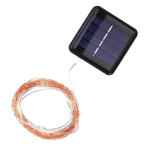 DIYEAH 1Satz LED Leds Mit Solarbetrieb Wire Lichter Für Innen Und Außendekoration Und Energiesparend Für Weihnachtsfeiern Und Gartenpartys von DIYEAH