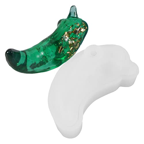 DIYEAH 1Stück DIY Silikonform Chili Dekoration Silikon Gießform für Handgemachte Ornamente Exquisites Design für Individuelles Kunsthandwerk für Projekte DIYEAH 1Stück DIY Silikonform Chili Dekoration Silikon Gießform für Handgemachte Ornamente Exquisites Design für Individuelles Kunsthandwerk für Projekte von DIYEAH