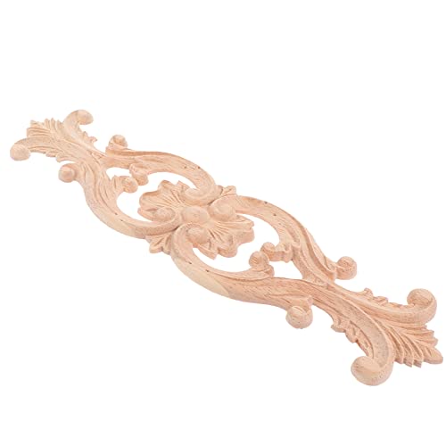 DIYEAH 1Stück Möbel Applique Holz Geschnitzt Unbemalt Khaki DIY Schrank Dekoration Natürlicher Holzornament für Kamin und Wohnraumgestaltung DIYEAH 1Stück Möbel Applique Holz Geschnitzt Unbemalt Khaki DIY Schrank Dekoration Natürlicher Holzornament für Kamin und Wohnraumgestaltung von DIYEAH