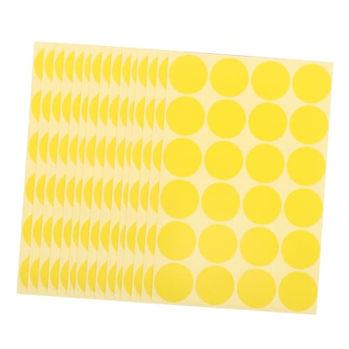 DIYEAH 2 Packungen Selbstklebende Mini-kreisaufkleber: 32 Mm Große, Leuchtende Punktetiketten Zum Kategorisieren/organisieren Von Verbrauchsmaterial Und Zum Verschließen Von Umschlägen – von DIYEAH