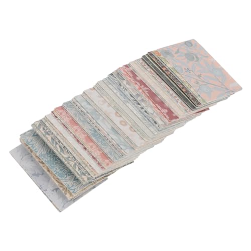 DIYEAH 2 Packungen Vintage Mini Memos Schreibkarten für Kreative Sammlungen Umweltfreundliches Material für Scrapbooking Tagebuch und Notizen von DIYEAH