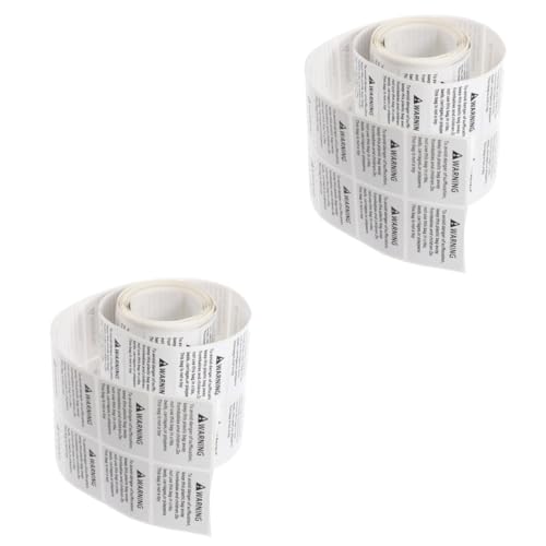 DIYEAH 2 Rollen Anti Erstickungs Aufkleber Warnetiketten Klebeband Etikettenaufkleber Für Abdeckband Isolierband Umschlag Klebebandspender Transparente Boxen DIYEAH 2 Rollen Anti Erstickungs Aufkleber Warnetiketten Klebeband Etikettenaufkleber Für Abdeckband Isolierband Umschlag Klebebandspender Transparente Boxen von DIYEAH