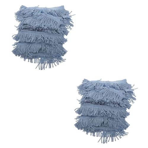 DIYEAH 2 Rollen Fransenborte in Polyester Satin Quastenbesatz zum Nähen DIY Vorhangdekoration für Zuhause Schneiderbedarf Leicht zu Schneiden Langlebig und Kompakt DIYEAH 2 Rollen Fransenborte in Polyester Satin Quastenbesatz zum Nähen DIY Vorhangdekoration für Zuhause Schneiderbedarf Leicht zu Schneiden Langlebig und Kompakt von DIYEAH