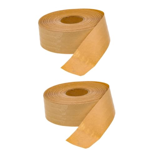 DIYEAH 2 Rollen Kraftpapier Klebeband Zum Versiegeln Von Umzugsverpackungen Gummierte Folie Verpackungsklebebänder Klebeband Zum Versenden Von Paketen von DIYEAH