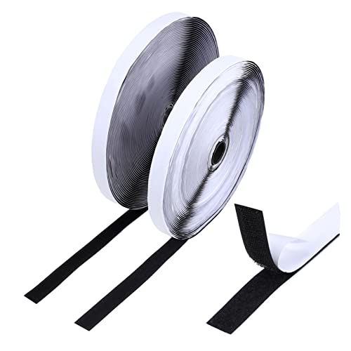 DIYEAH 2 Rollen Selbstklebendes Klettband Extra Starkes Haken und Flauschband für Wände Möbel und Mehr Einfach Anzuwenden ohne Beschädigung der Oberfläche DIYEAH 2 Rollen Selbstklebendes Klettband Extra Starkes Haken und Flauschband für Wände Möbel und Mehr Einfach Anzuwenden ohne Beschädigung der Oberfläche von DIYEAH