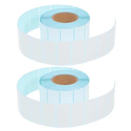 DIYEAH 2 Rollen Thermische Etiketten Selbstklebende Blanko Aufkleber Wasserfest Ölbeständig Kratzfest für Beschriftungen und Organisation DIYEAH 2 Rollen Thermische Etiketten Selbstklebende Blanko Aufkleber Wasserfest Ölbeständig Kratzfest für Beschriftungen und Organisation von DIYEAH