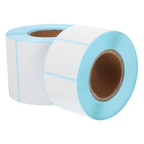 DIYEAH 2 Rollen Wasserdichtes Barcode -etikett Etiketten Aufkleber Versandetiketten Adressetiketten Porto Groß Rücksendeetiketten Farbe Klebrig Ziehen Um Leer Farbig Mailing von DIYEAH