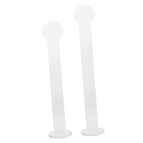 DIYEAH 2 Sätze Acryl Tape Rack Teiliges für Washi Tape Transparenter Aufbewahrungsständer für Klebeband für Büro Zuhause und Bastelprojekte von DIYEAH