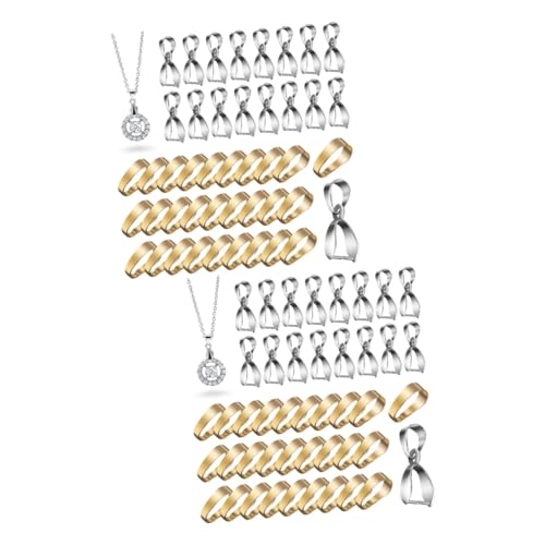 DIYEAH 2 Sätze Armband-halsketten-anhängerverschlüsse Kit Zur Schmuckherstellung Klemmverschluss Finden Crimpen Kaution Hängend Schmuckwerkzeuge Aluminium Für Metall Messing 100 Stück * 2 DIYEAH 2 Sätze Armband-halsketten-anhängerverschlüsse Kit Zur Schmuckherstellung Klemmverschluss Finden Crimpen Kaution Hängend Schmuckwerkzeuge Aluminium Für Metall Messing 100 Stück * 2 von DIYEAH