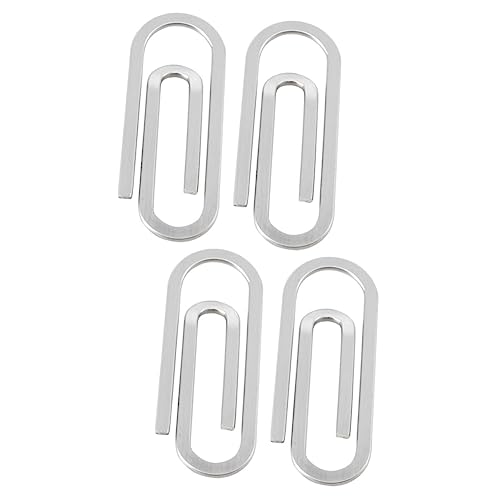 DIYEAH 2 Sätze Büroklammer Papierclip Geldclip -brieftasche Clinchen Inhaber Sieb Brieftaschenclips Zinke Geldbörse Mit Geldklammern Geldhalter-clip Rostfreier Stahl Silver 2 Stück * 2 DIYEAH 2 Sätze Büroklammer Papierclip Geldclip -brieftasche Clinchen Inhaber Sieb Brieftaschenclips Zinke Geldbörse Mit Geldklammern Geldhalter-clip Rostfreier Stahl Silver 2 Stück * 2 von DIYEAH