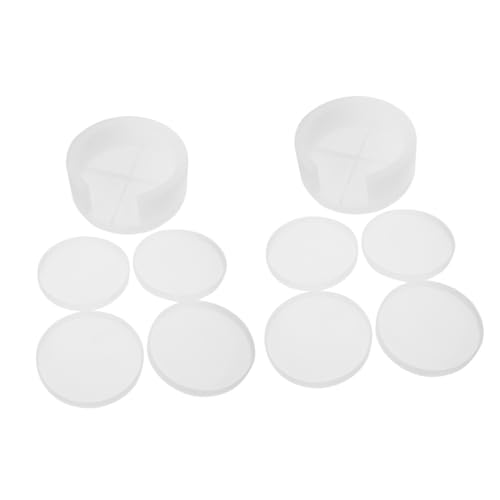 DIYEAH 2 Sätze DIY Silikonform für Runde Cup Matten mit Epoxidharz Teiliges Untersetzer mit Praktischem Aufbewahrungsbehälter Fein Verarbeitet Einfach zu Entformen für Kreative DIYEAH 2 Sätze DIY Silikonform für Runde Cup Matten mit Epoxidharz Teiliges Untersetzer mit Praktischem Aufbewahrungsbehälter Fein Verarbeitet Einfach zu Entformen für Kreative von DIYEAH
