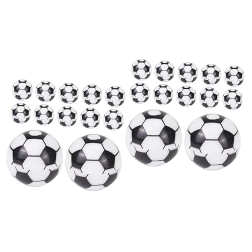 DIYEAH 2 Sätze Fußballbleistift Bleistifte Für Thematisiert Sportschärfer Geformt Farbig Masse Bleistiftspitzer Lustiger Bleistiftspitzer Klein Stahl 20 Stück * 2 von DIYEAH
