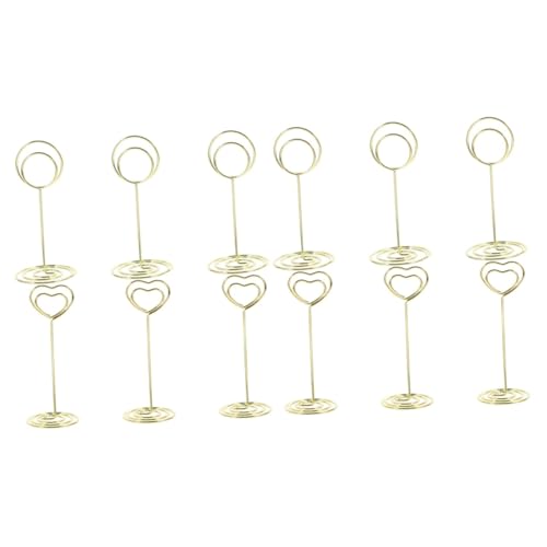 DIYEAH 2 Sätze Geschäftskartenhalter Verkaufsstand Bildhalter-clips Tisch Klein Hochzeit Name Bürodeko Büro Dekoration Speisekartenhalter Memo-clip Aluminiumlegierung Golden 6 Stück * 2 DIYEAH 2 Sätze Geschäftskartenhalter Verkaufsstand Bildhalter-clips Tisch Klein Hochzeit Name Bürodeko Büro Dekoration Speisekartenhalter Memo-clip Aluminiumlegierung Golden 6 Stück * 2 von DIYEAH