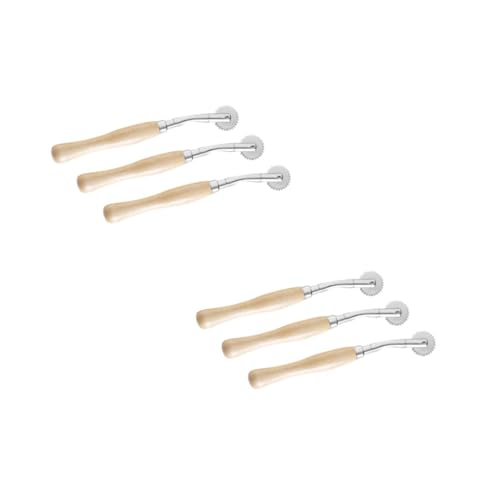 DIYEAH 2 Sätze Gezahntes Stoffrad Technologie Geriffeltes Teigschneiderrad Wagen Faden Messrad Gesc Handystativ Wheel Stichsäge Stoffabstandsrad Rundes Begrenzungsritzrad Holz 3 Stück * 2 DIYEAH 2 Sätze Gezahntes Stoffrad Technologie Geriffeltes Teigschneiderrad Wagen Faden Messrad Gesc Handystativ Wheel Stichsäge Stoffabstandsrad Rundes Begrenzungsritzrad Holz 3 Stück * 2 von DIYEAH