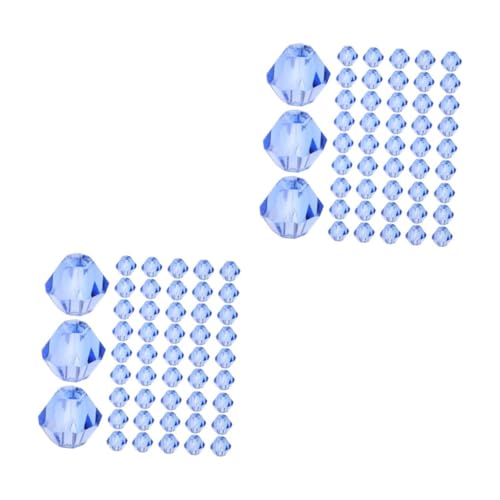 DIYEAH 2 Sätze Glasperlen Rhomben Facettierte Kristallperlen Blau DIY Schmuckperlen für Armbänder Halsketten Auffädeln Basteln DIYEAH 2 Sätze Glasperlen Rhomben Facettierte Kristallperlen Blau DIY Schmuckperlen für Armbänder Halsketten Auffädeln Basteln von DIYEAH