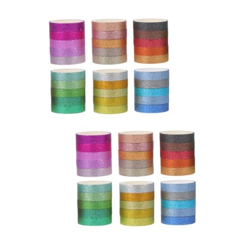 DIYEAH 2 Sätze Glitzer Und Washi-tape Gold Glitzerndes Klebeband Sammelalbum Scrapbooking Funkeln Dekorativ Papier Künstlerisch Farbig Bänder Klebrig Künstlerband Aufkleber 30 Rollen * 2 DIYEAH 2 Sätze Glitzer Und Washi-tape Gold Glitzerndes Klebeband Sammelalbum Scrapbooking Funkeln Dekorativ Papier Künstlerisch Farbig Bänder Klebrig Künstlerband Aufkleber 30 Rollen * 2 von DIYEAH