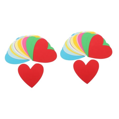 DIYEAH 2 Sätze Liebespapier Geschnitten Scrapbook Scheckheft Bunte Papierausschnitte Präsentation Im Klassenzimmer Outs Papierschnitt-kunstdekore Kreative Papierausschnitte 30 Stück * 2 DIYEAH 2 Sätze Liebespapier Geschnitten Scrapbook Scheckheft Bunte Papierausschnitte Präsentation Im Klassenzimmer Outs Papierschnitt-kunstdekore Kreative Papierausschnitte 30 Stück * 2 von DIYEAH