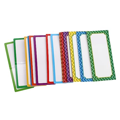 DIYEAH 2 Sätze Magnetisches Etikett Streifen Namensschilds Klein Löschbar Schlüssel Farbig Kühlschrank Bunt Stichworte Magnetetiketten Klebrig Schule Etikettenhersteller Pvc 16 Stück * 2 DIYEAH 2 Sätze Magnetisches Etikett Streifen Namensschilds Klein Löschbar Schlüssel Farbig Kühlschrank Bunt Stichworte Magnetetiketten Klebrig Schule Etikettenhersteller Pvc 16 Stück * 2 von DIYEAH