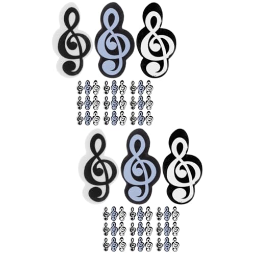 DIYEAH 2 Sätze Musiknoten Radiergummis Bunte Kreative Radierer Für Schule Und Schreibwaren Leicht Und Handlich Mitgebsel Für Geburtstagsfeiern 30 Stück * 2 DIYEAH 2 Sätze Musiknoten Radiergummis Bunte Kreative Radierer Für Schule Und Schreibwaren Leicht Und Handlich Mitgebsel Für Geburtstagsfeiern 30 Stück * 2 von DIYEAH