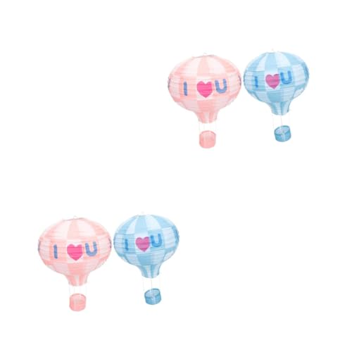 DIYEAH 2 Sätze Papierlaterne -requisiten Party-laterne Heißluftballon Laternenszenen- Faltbarer Laternenanhänger Partei Hängende Laterne Laternendekor Eisen Blau 2 Stück * 2 DIYEAH 2 Sätze Papierlaterne -requisiten Party-laterne Heißluftballon Laternenszenen- Faltbarer Laternenanhänger Partei Hängende Laterne Laternendekor Eisen Blau 2 Stück * 2 von DIYEAH