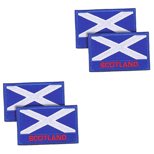 DIYEAH 2 Sätze Schottischer Patch Gestickte Applikationen Flecken Praktische Flaggenaufkleber Schottland-flagge-design-aufnäher Stoffflicken Für Kleidung Jeans-patch Polyester 2 Stück * 2 DIYEAH 2 Sätze Schottischer Patch Gestickte Applikationen Flecken Praktische Flaggenaufkleber Schottland-flagge-design-aufnäher Stoffflicken Für Kleidung Jeans-patch Polyester 2 Stück * 2 von DIYEAH