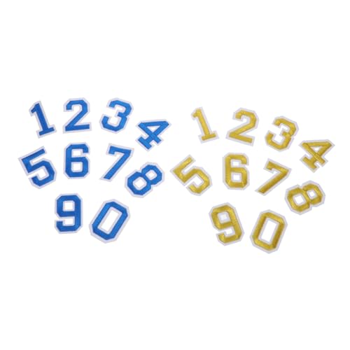 DIYEAH 2 Sätze Selbstklebende Bestickte Zahlenaufnäher Kleidung und Jeans Inklusive Bügelapplikationen für Rucksack Schuhe Hüte Langlebig Einfach Anzubringen Vielseitig Einsetzbar DIYEAH 2 Sätze Selbstklebende Bestickte Zahlenaufnäher Kleidung und Jeans Inklusive Bügelapplikationen für Rucksack Schuhe Hüte Langlebig Einfach Anzubringen Vielseitig Einsetzbar von DIYEAH