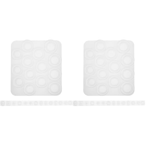 DIYEAH 2 Sätze Silikonring Gießform Set für Schmuckherstellung Epoxidharz Formen für Diy Gemstone Ringe Langlebig und Vielseitig für Kreative Bastler und DIYEAH 2 Sätze Silikonring Gießform Set für Schmuckherstellung Epoxidharz Formen für Diy Gemstone Ringe Langlebig und Vielseitig für Kreative Bastler und von DIYEAH
