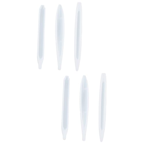DIYEAH 2 Sätze Teiliges Silikon Ballpoint Pen Gießform Für Diy Harzkunst Flexible Epoxidharz Stiftform Mit Glatter Oberfläche Zum Basteln Individueller Kugelschreiber 3 Stück * 2 von DIYEAH