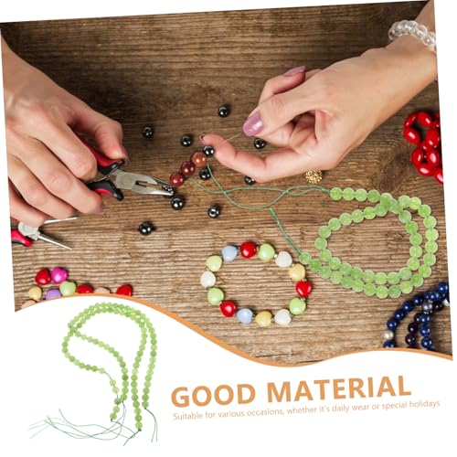 DIYEAH 2 Saiten Natürliche Grüne Chalzedon perlen Rund Stränge Lose Schmuckperlen für DIY basteln Armbänder Halsketten Schmuckherstellung Langlebige Glänzende Edelstein perlen DIYEAH 2 Saiten Natürliche Grüne Chalzedon perlen Rund Stränge Lose Schmuckperlen für DIY basteln Armbänder Halsketten Schmuckherstellung Langlebige Glänzende Edelstein perlen von DIYEAH