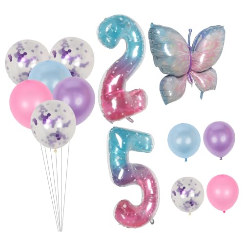DIYEAH 2 Sets Happy Birthday Luftballons Aluminiumfolie Happy Birthday Banner Geburtstagsfeierbedarf Geburtstagsballon DIYEAH 2 Sets Happy Birthday Luftballons Aluminiumfolie Happy Birthday Banner Geburtstagsfeierbedarf Geburtstagsballon von DIYEAH