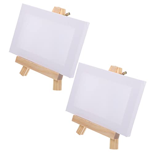 DIYEAH 2 Sets Holzstaffelei Malsets Mini Staffelei Und Leinwände Kleine Kiefernholzstaffeleien Zum Ausstellen Von Kunstleinwänden Zum Malen Mini Staffelei Für Tafelmalerei Mini DIYEAH 2 Sets Holzstaffelei Malsets Mini Staffelei Und Leinwände Kleine Kiefernholzstaffeleien Zum Ausstellen Von Kunstleinwänden Zum Malen Mini Staffelei Für Tafelmalerei Mini von DIYEAH