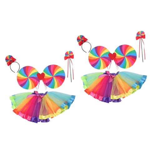 DIYEAH 2 Sets Regenbogen Party Dekorationen Regenbogen Kostümzubehör Verkleidung Halloween Kinderkostüm Zubehör Zirkus Regenbogen Süßigkeiten Tutu Rock Regenbogen Tutu Rock DIYEAH 2 Sets Regenbogen Party Dekorationen Regenbogen Kostümzubehör Verkleidung Halloween Kinderkostüm Zubehör Zirkus Regenbogen Süßigkeiten Tutu Rock Regenbogen Tutu Rock von DIYEAH