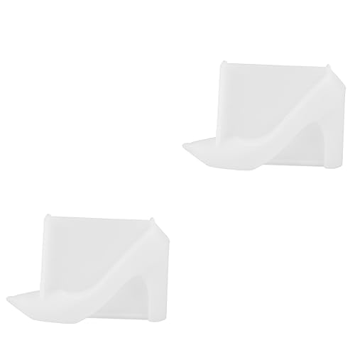 DIYEAH 2 Stck. Diy Silikonform Hochhackiger Schuh Gießform für Epoxidharz Ornament Dekorationsform Flexiblem Material Leicht zu Reinigen und Wiederverwendbar von DIYEAH