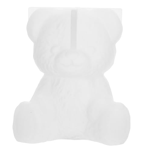 DIYEAH 2 Stück Bären-Silikonformen für Harz, 3D-Bären, Kerzen, Seifenformen für DIY, süße Tier-Epoxidharz, Gießen von Fondant, Schokolade, Kuchen, Dekorationszubehör DIYEAH 2 Stück Bären-Silikonformen für Harz, 3D-Bären, Kerzen, Seifenformen für DIY, süße Tier-Epoxidharz, Gießen von Fondant, Schokolade, Kuchen, Dekorationszubehör von DIYEAH