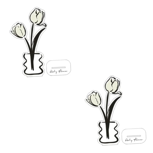 DIYEAH 2 Stück Blumen-notizhalter Fotohalter Für Tafelaufsätze Rack Ausstellen Mini-staffelei Bildhalter Bild Steht Für Anzeige Inhaber Memo -clip Desktop-memohalter Acryl DIYEAH 2 Stück Blumen-notizhalter Fotohalter Für Tafelaufsätze Rack Ausstellen Mini-staffelei Bildhalter Bild Steht Für Anzeige Inhaber Memo -clip Desktop-memohalter Acryl von DIYEAH