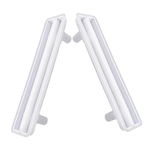 DIYEAH 2 Stück DIY Silikonform für Tablettgriffe Teiliges für Kreative Epoxidharz Projekte für Dekoration von Serviertabletts und Obstschalen DIYEAH 2 Stück DIY Silikonform für Tablettgriffe Teiliges für Kreative Epoxidharz Projekte für Dekoration von Serviertabletts und Obstschalen von DIYEAH