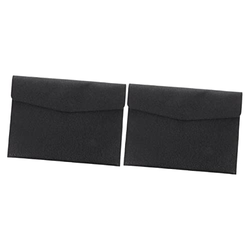 DIYEAH 2 Stück Dateipaket Lagerung Dateiordner Büroordner Hüllen Für Umschlagmappen Tragbarer Aktenhalter Aktentasche A4-umschlagmappen Dateiorganisator Office-datei-organizer Leder Black DIYEAH 2 Stück Dateipaket Lagerung Dateiordner Büroordner Hüllen Für Umschlagmappen Tragbarer Aktenhalter Aktentasche A4-umschlagmappen Dateiorganisator Office-datei-organizer Leder Black von DIYEAH