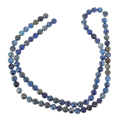 DIYEAH 2 Stück Delicate Steinperlen Armband und Halskette Bead Schmuckstücke für Stilvolle Anlässe Königliche Blaue Dumortierit Perlen Langlebig DIYEAH 2 Stück Delicate Steinperlen Armband und Halskette Bead Schmuckstücke für Stilvolle Anlässe Königliche Blaue Dumortierit Perlen Langlebig von DIYEAH