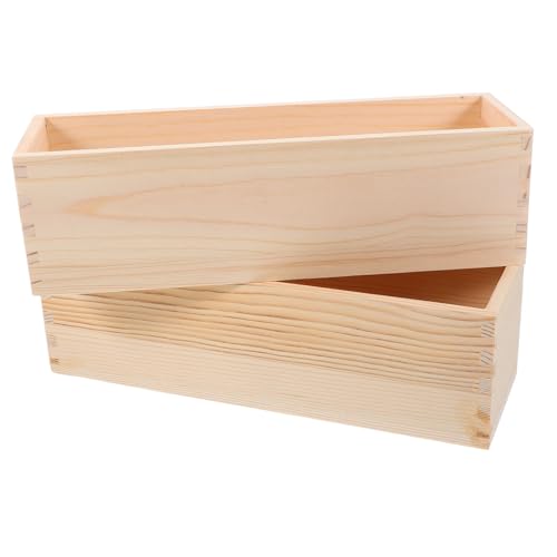 DIYEAH 2 Stück Diy Bastelwerkzeug Form Zur Seifenherstellung Silikonform Für Seife Beige Holz DIYEAH 2 Stück Diy Bastelwerkzeug Form Zur Seifenherstellung Silikonform Für Seife Beige Holz von DIYEAH