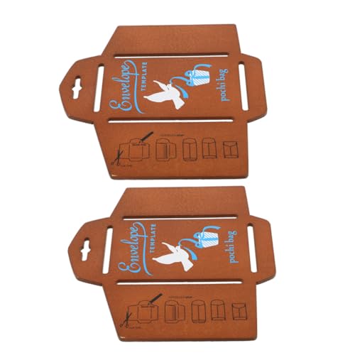 DIYEAH 2 Stück Diy Stencil für Persönliche Einladungen Grußkarten Briefe Bastelwerkzeug für Nostalgische Umschläge DIYEAH 2 Stück Diy Stencil für Persönliche Einladungen Grußkarten Briefe Bastelwerkzeug für Nostalgische Umschläge von DIYEAH