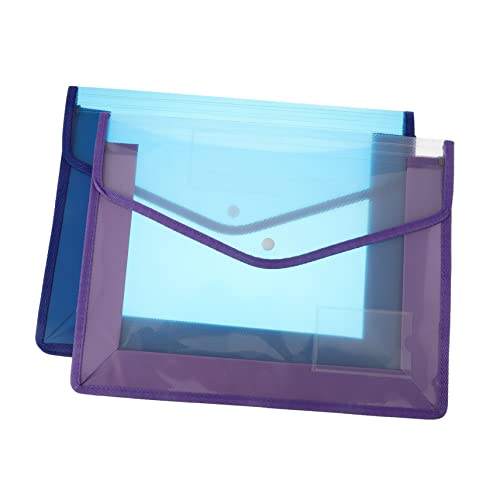 DIYEAH 2 Stück Dokumentenhalter Praktische Aufbewahrungstaschen für Bürobedarf Transparente Langlebige und Funktionale Dateiordner mit Beschriftbarem Fach für Dokumente Zufällige Farbe DIYEAH 2 Stück Dokumentenhalter Praktische Aufbewahrungstaschen für Bürobedarf Transparente Langlebige und Funktionale Dateiordner mit Beschriftbarem Fach für Dokumente Zufällige Farbe von DIYEAH