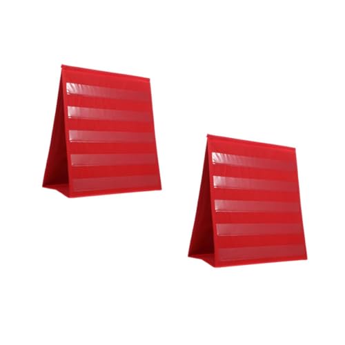 DIYEAH 2 Stück Dreieckiger Desktop Pocket Chart Kartenhalter für Klassenzimmer Doppelseitig mit Stabiler Standfunktion Platzsparend Erweiterte Kapazität für Unterricht und DIYEAH 2 Stück Dreieckiger Desktop Pocket Chart Kartenhalter für Klassenzimmer Doppelseitig mit Stabiler Standfunktion Platzsparend Erweiterte Kapazität für Unterricht und von DIYEAH