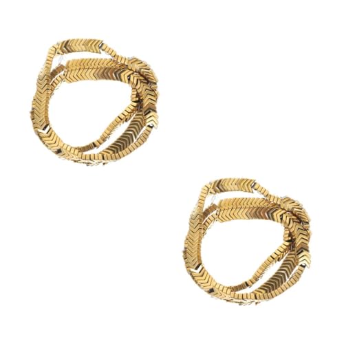 DIYEAH 2 Stück Einstellbare DIY Spacer Perlen aus Hochwertigem Obsidian Pfeilspitzen-design Glatte Oberfläche Leichte Schmuckperlen für Armbänder und Halsketten für Individuelle DIYEAH 2 Stück Einstellbare DIY Spacer Perlen aus Hochwertigem Obsidian Pfeilspitzen-design Glatte Oberfläche Leichte Schmuckperlen für Armbänder und Halsketten für Individuelle von DIYEAH