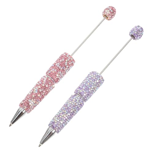 DIYEAH 2 Stück Einziehbare Glitzernde Kugelschreiber mit Strasssteinen in und Sanfte Kugelschreiber für Schule Büro Kreative Diy Gestaltung und Präzises Schreiben DIYEAH 2 Stück Einziehbare Glitzernde Kugelschreiber mit Strasssteinen in und Sanfte Kugelschreiber für Schule Büro Kreative Diy Gestaltung und Präzises Schreiben von DIYEAH