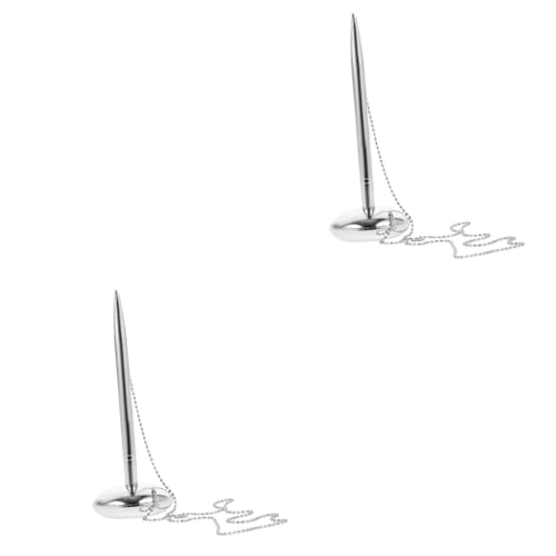 DIYEAH 2 Stück Elegante Metall Kugelschreiber mit Feiner Mine Langlebig und Komfortabel für Büro Bank Hotel und Konferenzräume Einfach Nachfüllbar Glattes Schreibempfinden DIYEAH 2 Stück Elegante Metall Kugelschreiber mit Feiner Mine Langlebig und Komfortabel für Büro Bank Hotel und Konferenzräume Einfach Nachfüllbar Glattes Schreibempfinden von DIYEAH