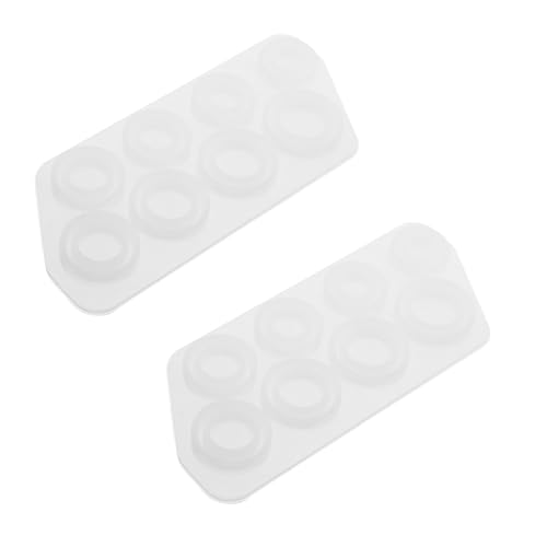 DIYEAH 2 Stück Epoxidharz Formen für Schmuckherstellung Diy Ringformen für Anfänger und Bastelbegeisterte Vielseitig Einsetzbar und Wiederverwendbar von DIYEAH