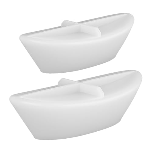 DIYEAH 2 Stück Epoxidharzform Harz Epoxidformen Silikon Segelbootform Harzformen Silikon Marine Thema Silikonform Epoxidform Set Yacht Modellierform Modellschiff Set Kieselgel von DIYEAH