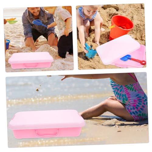 DIYEAH 2 Stück Handliche Sandspielzeug Aufbewahrungsbox Teilig mit Deckel Tragbare Kleine Sandbox für Vielseitige Aufbewahrung für Sandspielzeug und Bastelmaterial Großes Fassungsvermögen DIYEAH 2 Stück Handliche Sandspielzeug Aufbewahrungsbox Teilig mit Deckel Tragbare Kleine Sandbox für Vielseitige Aufbewahrung für Sandspielzeug und Bastelmaterial Großes Fassungsvermögen von DIYEAH