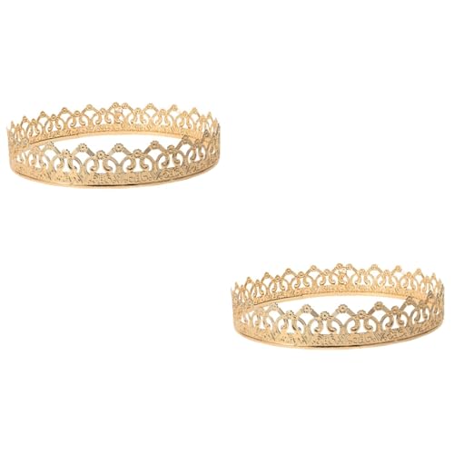 DIYEAH 2 Stück Herrenkrone Feenkrone König Heimkehrparty Kronprinz Haarkronen Goldkrone Blumenstrauß Kopfbedeckung Geburtstagskronen Prinzessinnenkrone Prinzessinnen DIYEAH 2 Stück Herrenkrone Feenkrone König Heimkehrparty Kronprinz Haarkronen Goldkrone Blumenstrauß Kopfbedeckung Geburtstagskronen Prinzessinnenkrone Prinzessinnen von DIYEAH